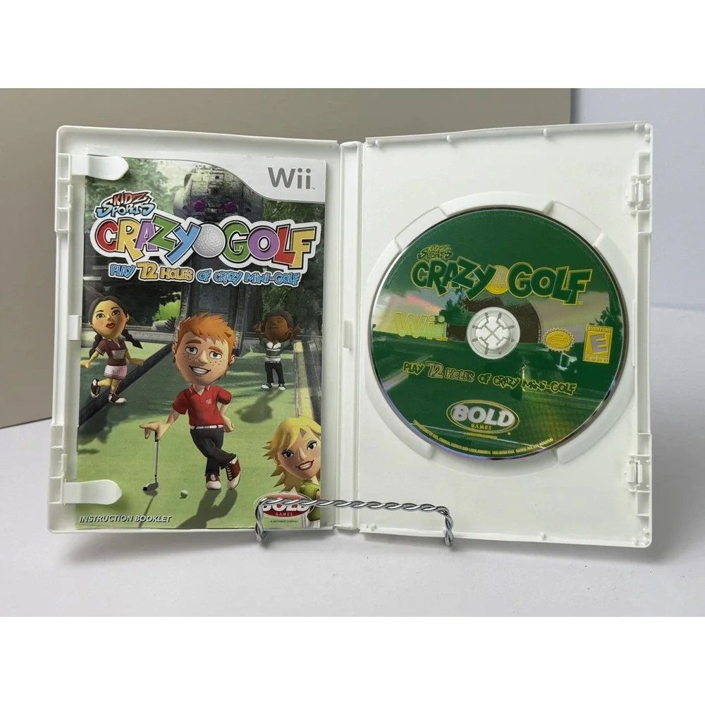 Crazy Golf for Nintendo Wii - Kidz Sports Game Cib Complete